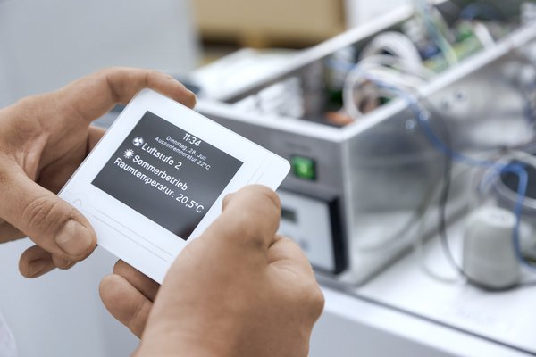Digitaler Regler einer Lüftungsanlage