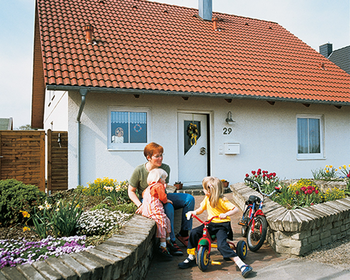 Einfamilienhaus mit kontrollierter Lüftung